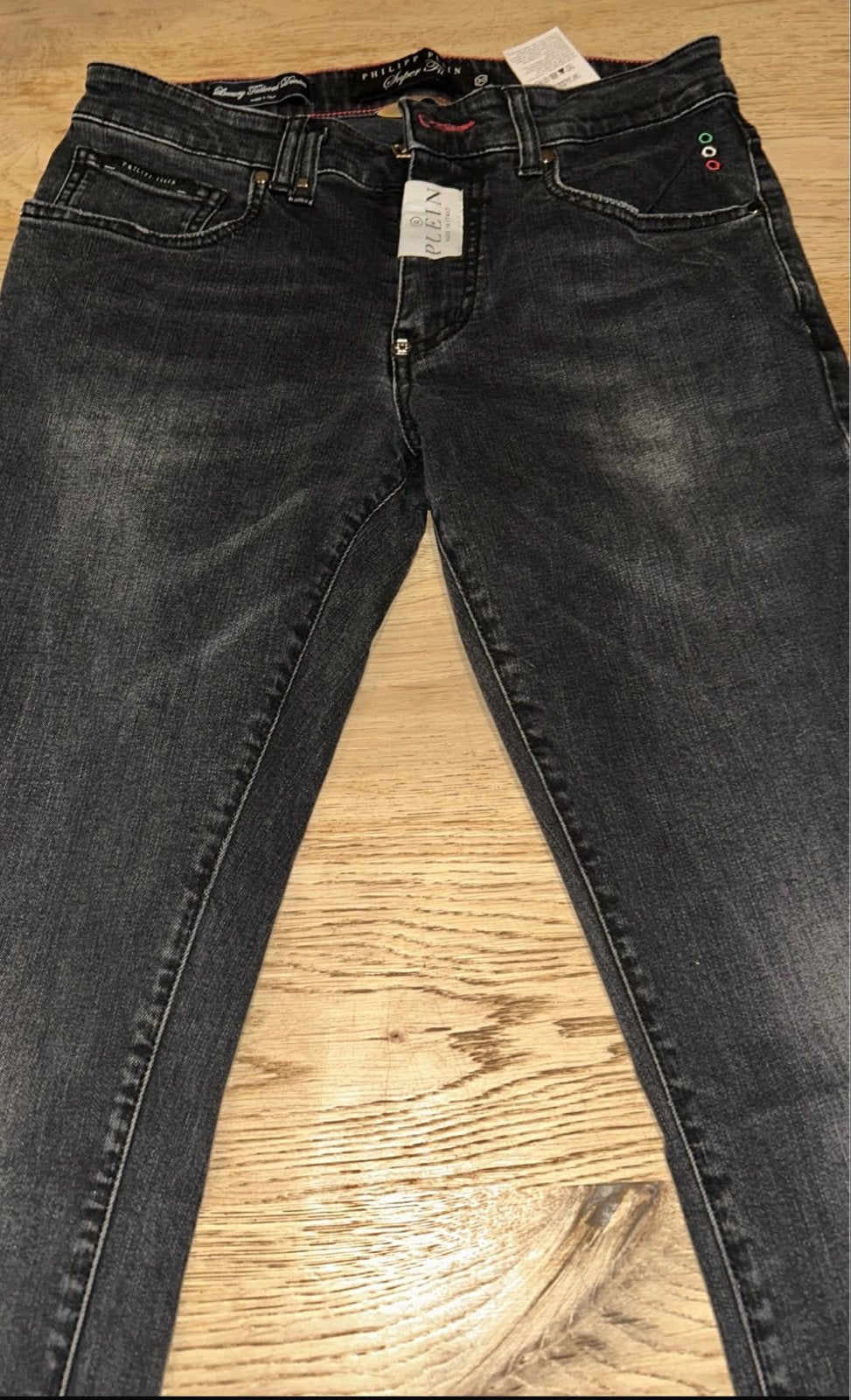 Nieuwe Philipp Plein Zwarte Jeans Maat 30, Ophalen of Verzenden, Nieuw, Zwart, W32 (confectie 46) of kleiner