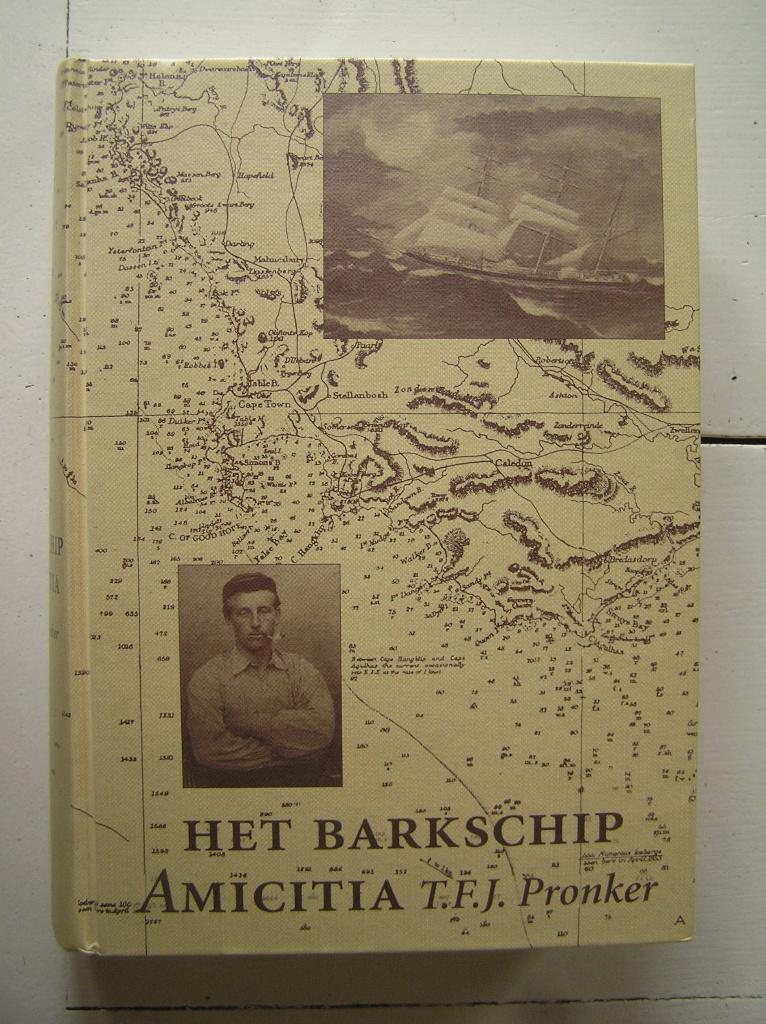 Het Barkschip Amicitia., Ophalen of Verzenden, Zo goed als nieuw