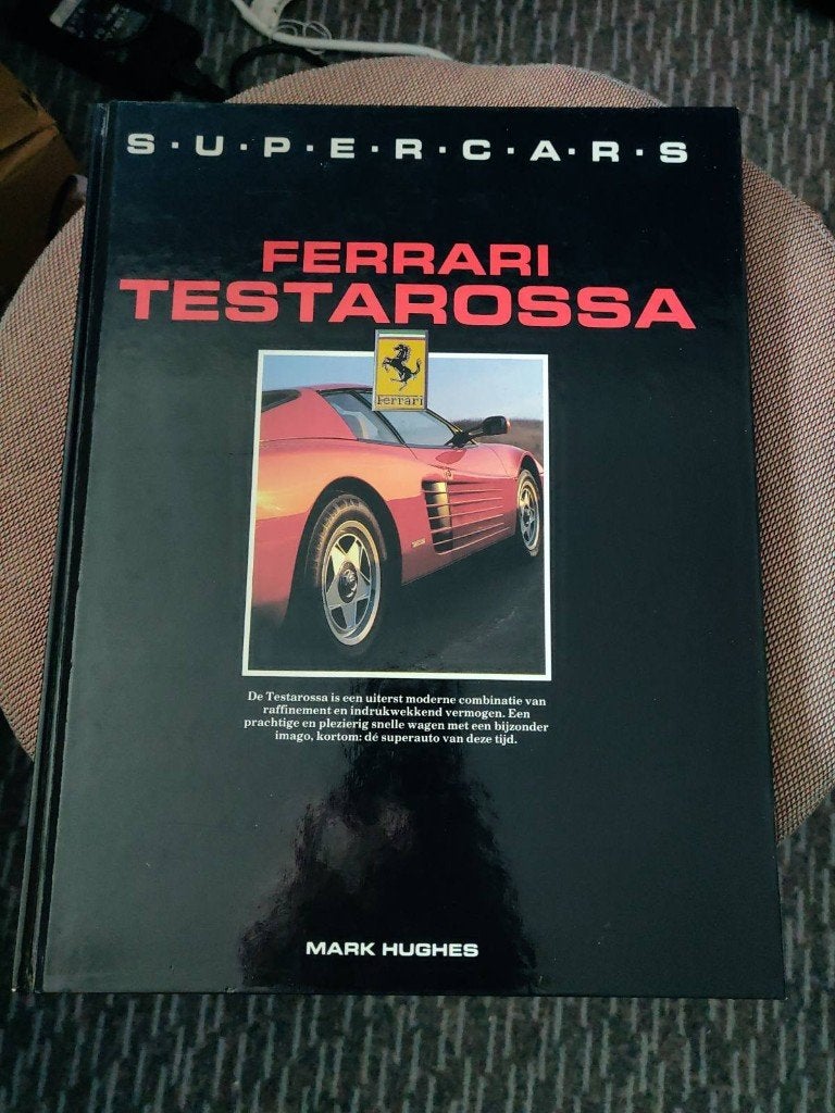 Ferrari Testarossa, Ophalen of Verzenden, Gelezen, Ferrari