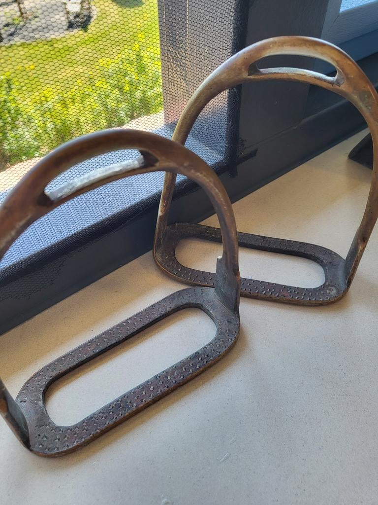 Vintage stijgbeugels, leuk als decoratie, Ophalen, Gebruikt, Overige soorten