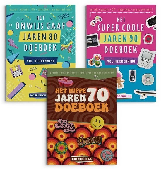 Hippe Jaren 70 + Onwijs Gaaf Jaren 80 + Super Coole Jaren 90