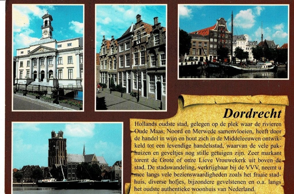 Dordrecht, Ophalen of Verzenden, 1960 tot 1980, Gelopen, Zuid-Holland