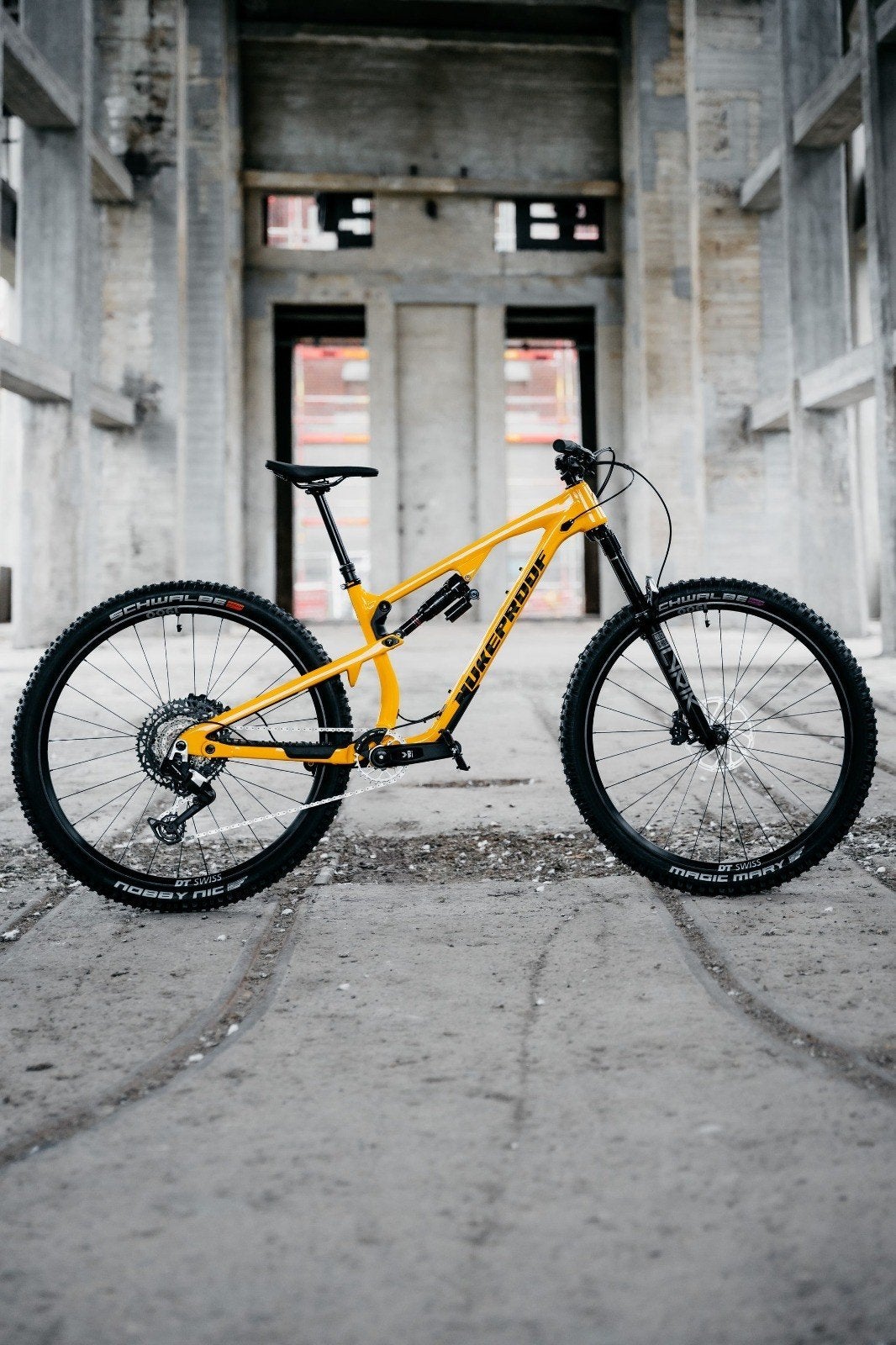 NukeProof Reactor 290 aluminium large Mountainbike, Fully, Zo goed als nieuw, Dames, Schijfrem