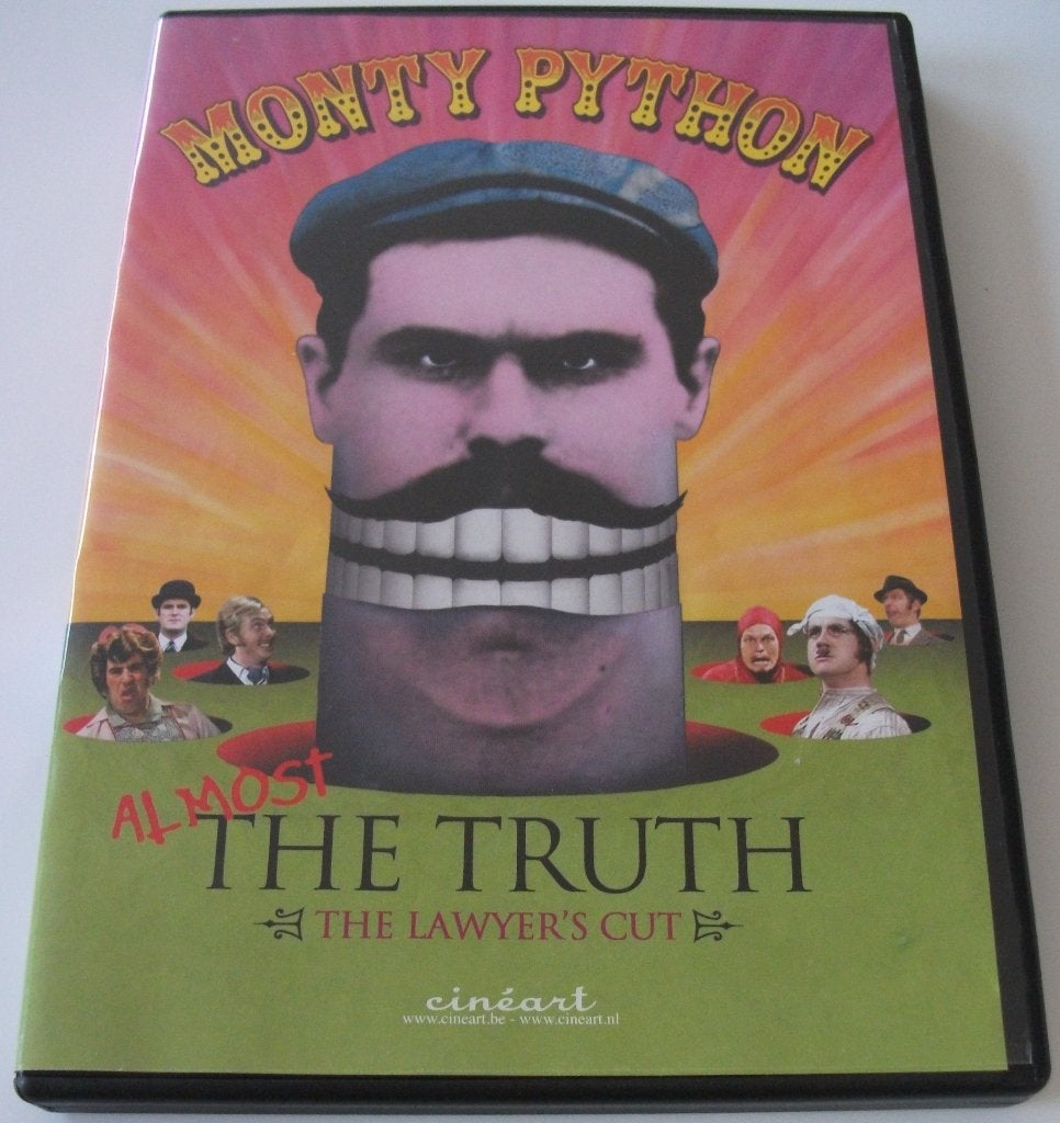 Dvd *** MONTY PYTHON *** Almost The Truth The Lawyer's Cut, Vanaf 12 jaar, Ophalen of Verzenden, Zo goed als nieuw