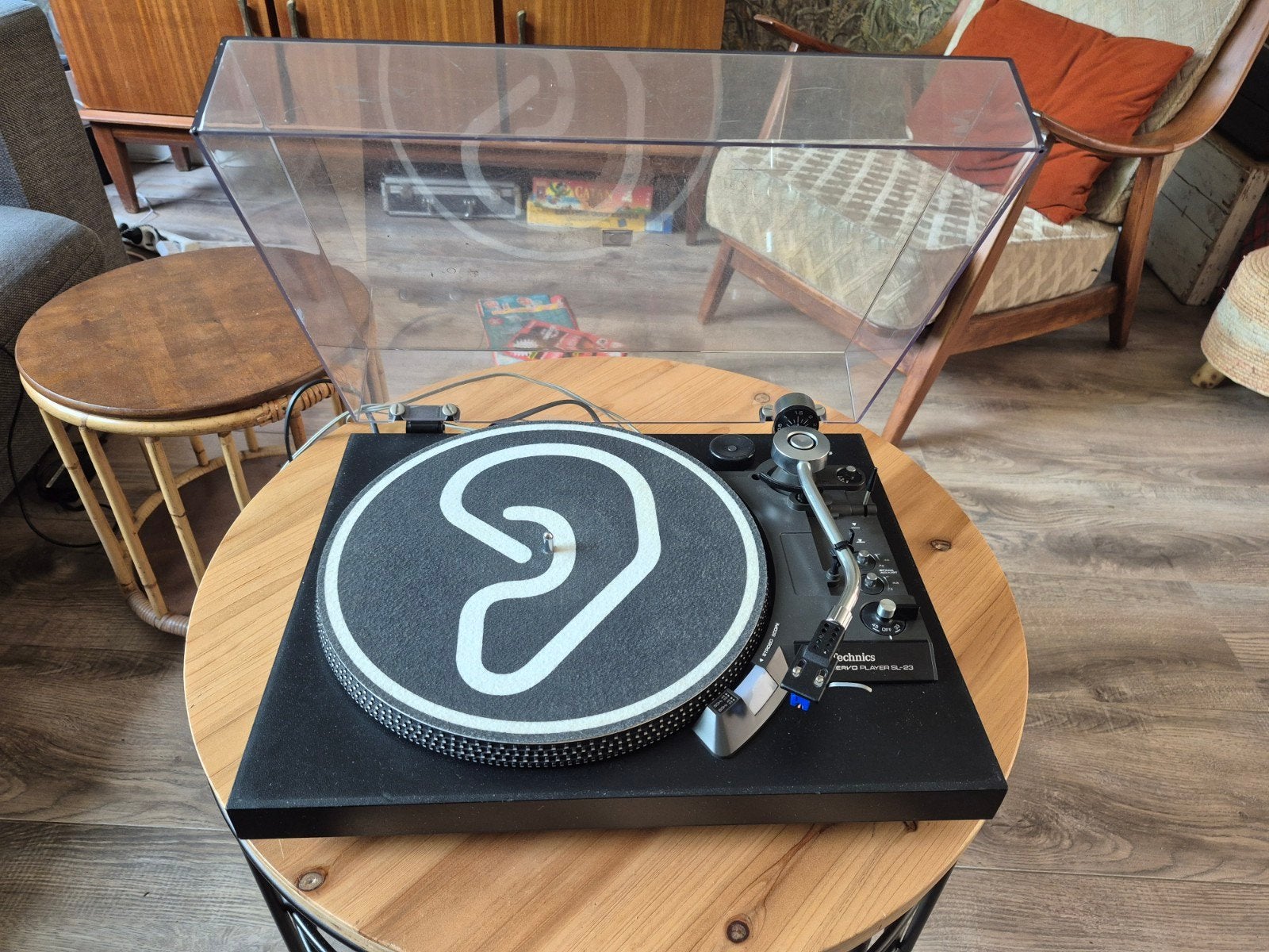 Technics SL-23 Platenspeler - Vintage Hifi, Gebruikt, Pitch-regelaar, Ophalen of Verzenden, Platenspeler