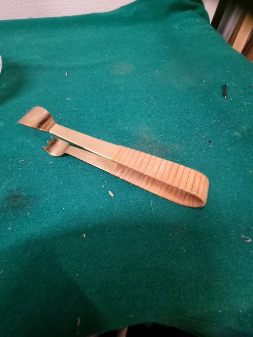 -	suiker / ijblokjes tang vintage ystad- metall, Ophalen of Verzenden