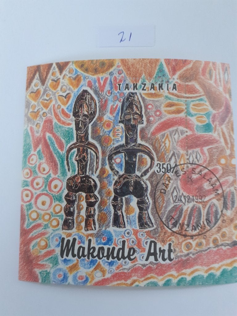 Tanzania, Verzenden, Tanzania, Gestempeld