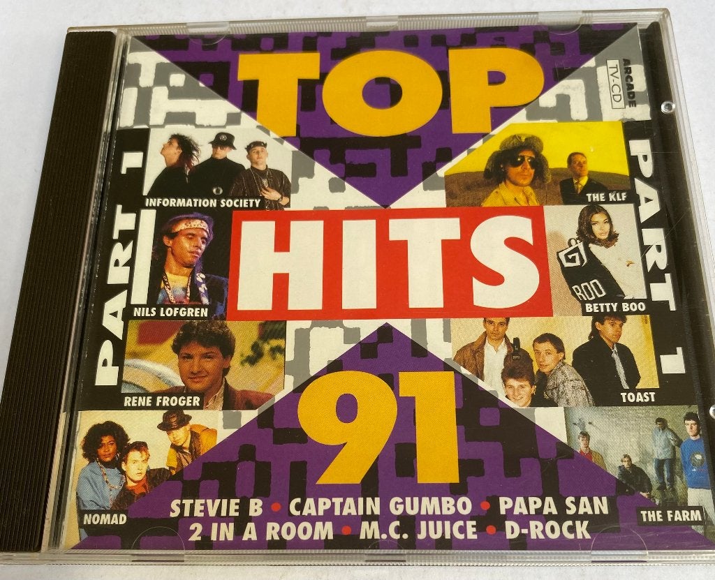 Top Hits 91 Part 1 CD - Diverse Artiesten, Gebruikt, Pop, Ophalen of Verzenden, Verzamelalbum