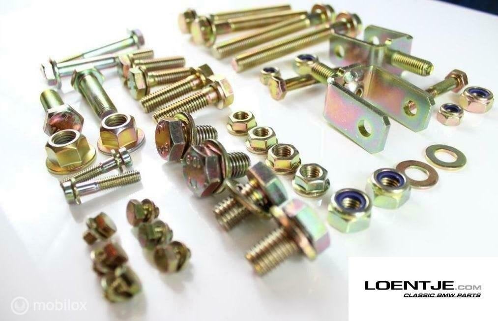 Complete boutenset BMW e36 vooras geel verzinkt, nieuw, Nieuw, Ophalen of Verzenden, BMW, BMW