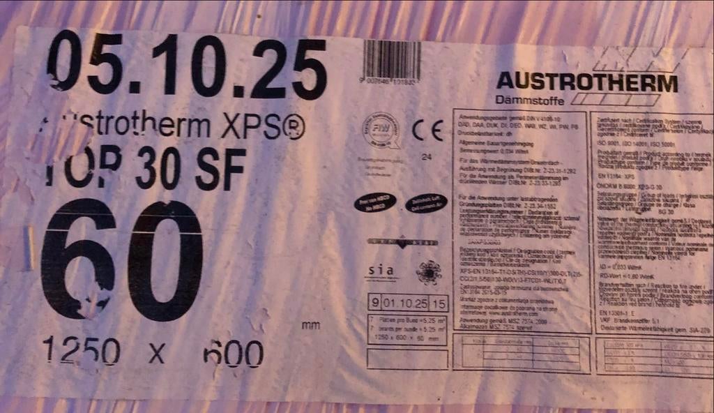 XPS isolatieplaten Austrotherm 60mm - Hoge kwaliteit, Eén persoon, Cadeaubon