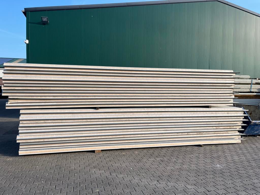 Dak sandwichpanelen zeer mooi!!!!, Tuin en Terras, Palen, Balken en Planken, Ophalen of Verzenden, Zo goed als nieuw