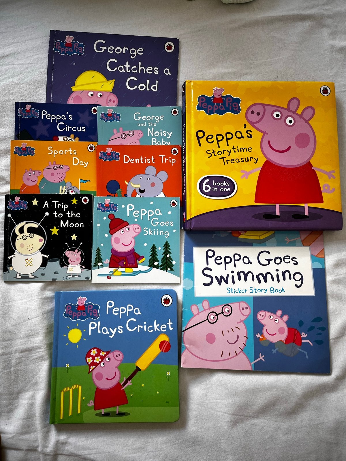 Peppa Pig Engelse Boeken Collectie - 10 Boeken, Ophalen, Zo goed als nieuw, Fictie algemeen