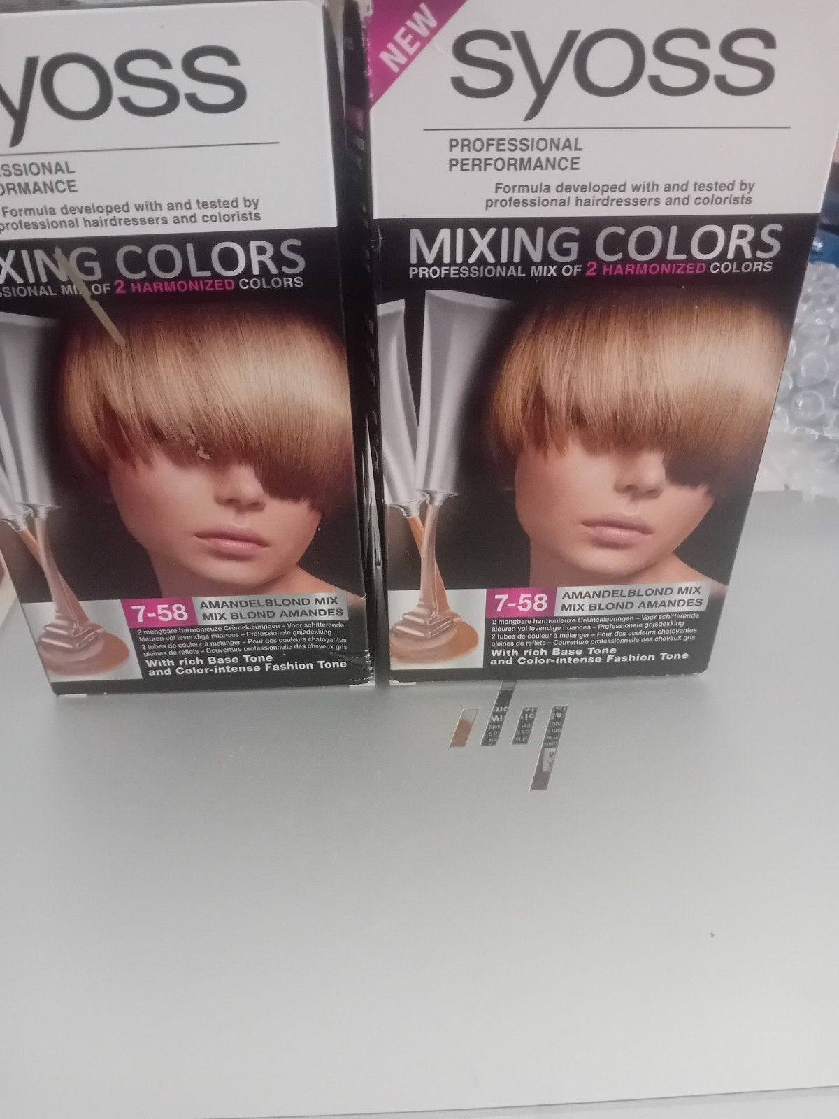 Syoss Mixing Colors 7-58 Amandelblond Mix Haarkleuring, Ophalen of Verzenden, Nieuw, Haarverzorger of -hersteller