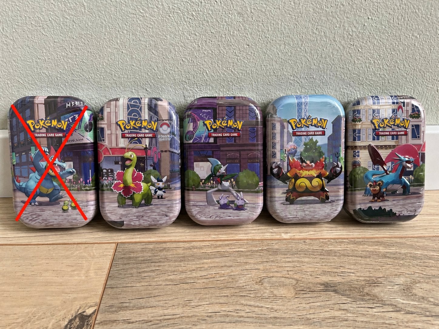 ⭐️ Pokémon Lumious City | Mini Tin | Nieuw | Sealed ⭐️, Hobby en Vrije tijd, Ophalen of Verzenden, Nieuw, Overige typen, Foil