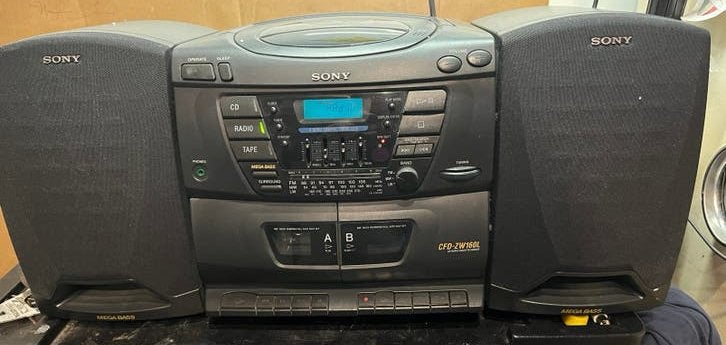 Sony CFD-ZW160L, Ophalen of Verzenden, Gebruikt, Radio, Met cd-speler