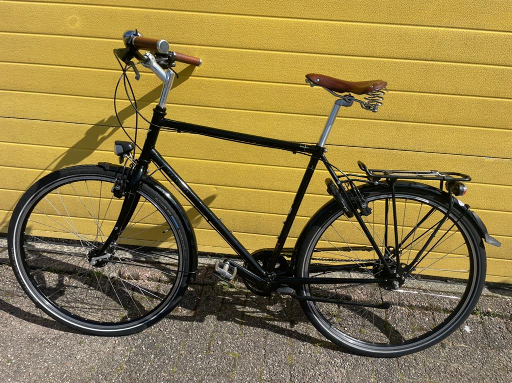Kalkhoff herenfiets met Alfine 8 naaf, Fietsen en Brommers, Fietsen | Heren | Herenfietsen, Ophalen, Zo goed als nieuw, Overige merken