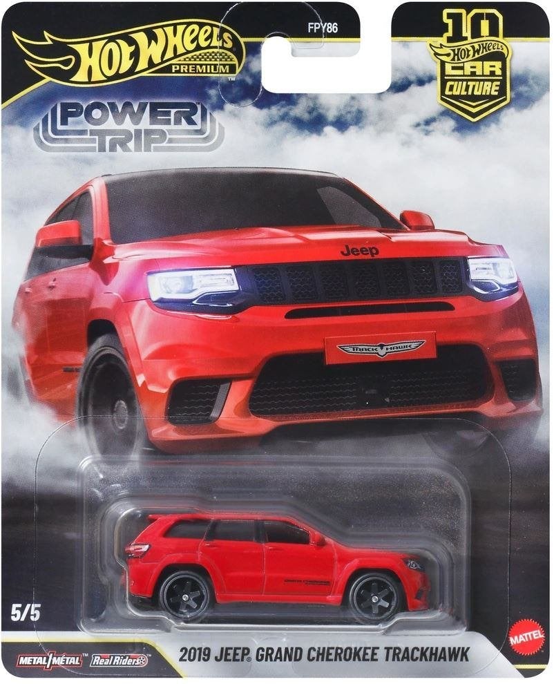 Hot Wheels Premium 2019 Jeep Grand Cherokee Trackhawk Power, Ophalen of Verzenden, Nieuw