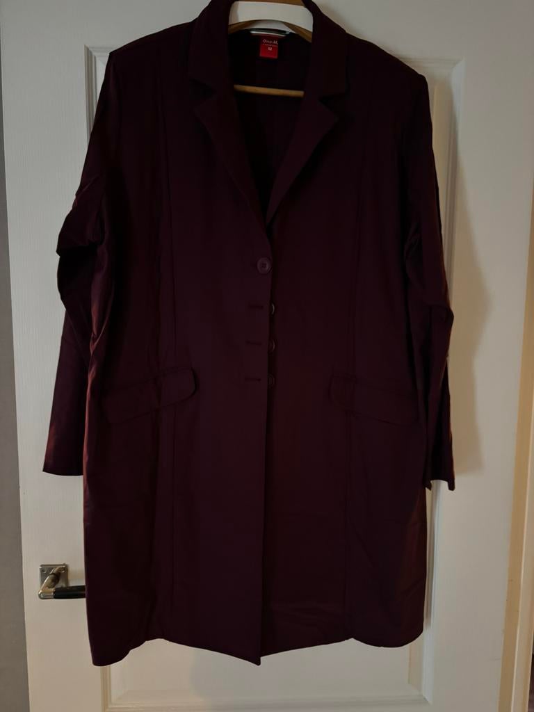 Only m vino rosso blazer maat 52, Kleding | Dames, Verzenden, Zo goed als nieuw, Jasje of Colbert