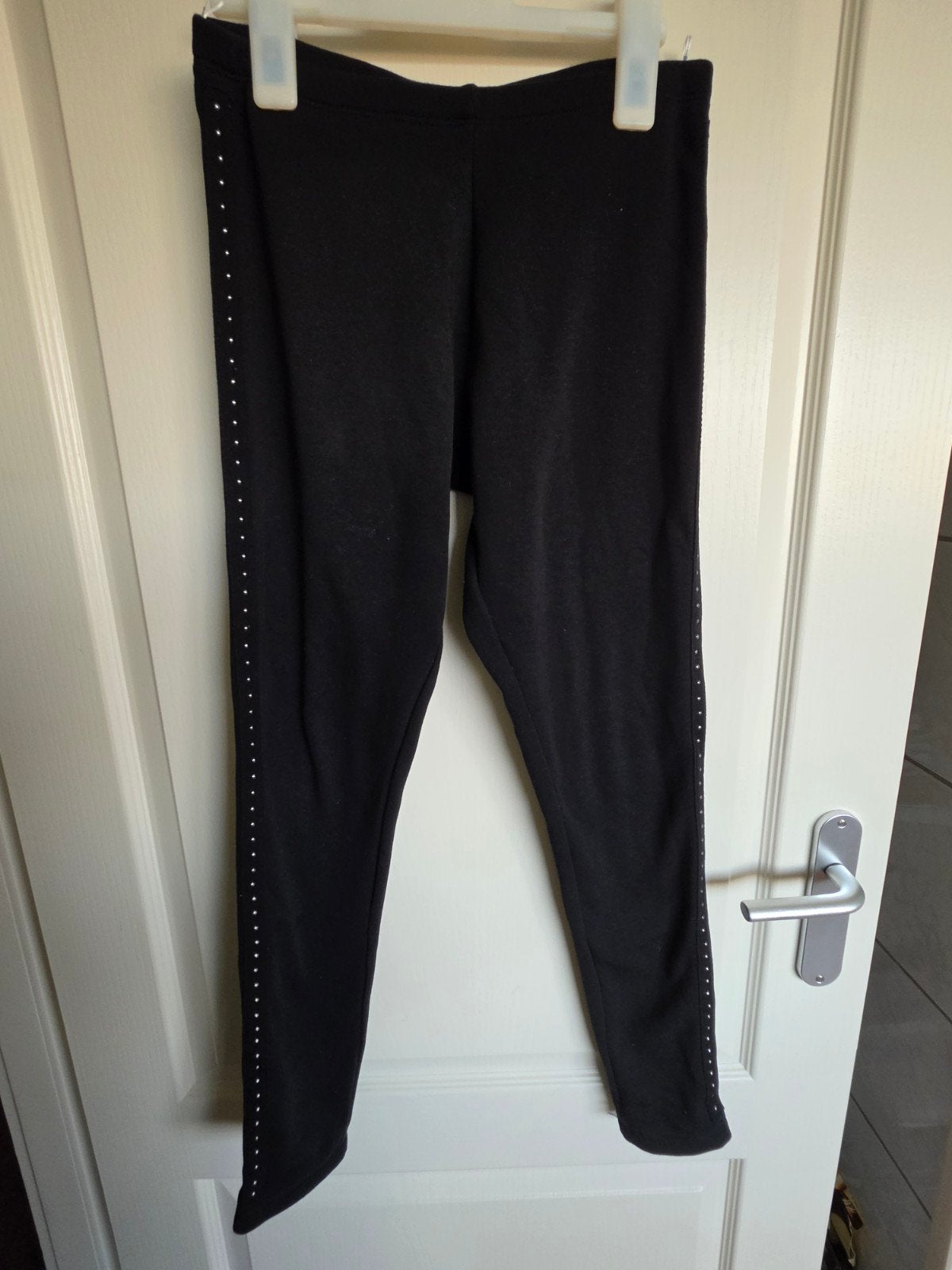 C&A Thermolegging met studs - nieuw, Legging, Zwart, Nieuw, Overige maten