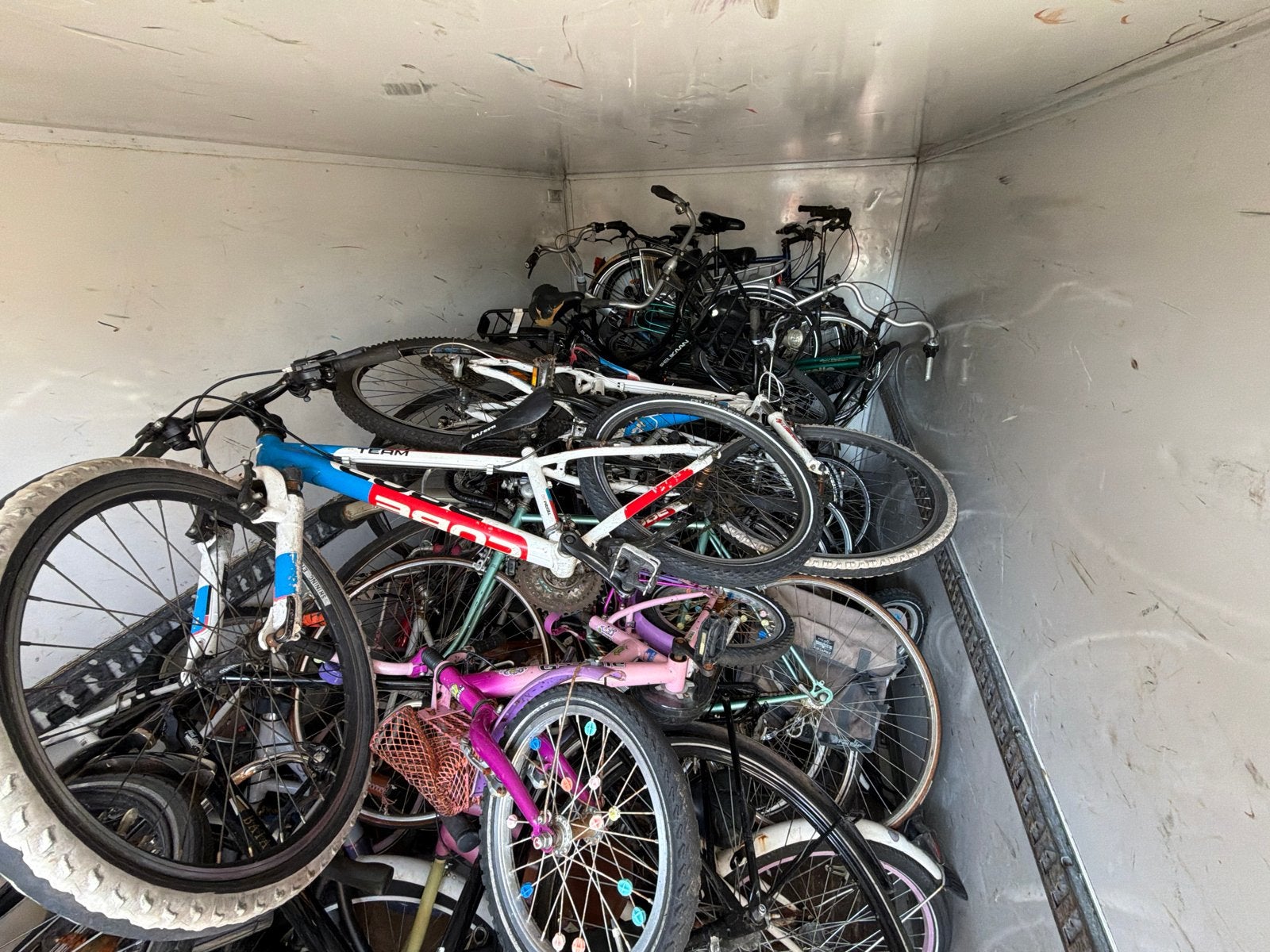 Partij fietsen, diverse modellen en maten, Ophalen, Kinderfiets, Gebruikt, .