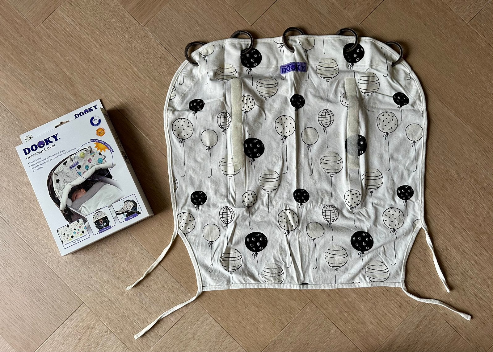 Dooky Universal Cover ballonnen / zonnedoek kinderwagen, Ophalen of Verzenden, Zo goed als nieuw