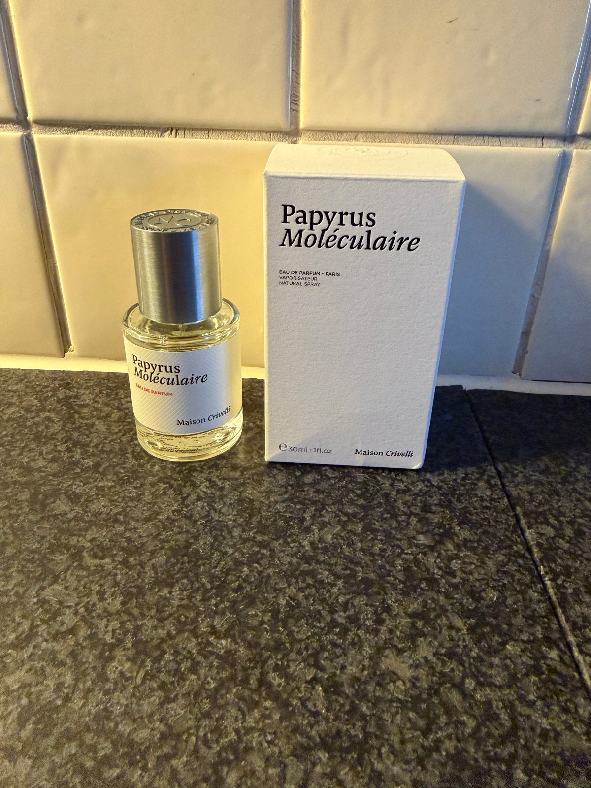 Maison Crivelli Papyrus Moleculaire EDP 30ml (2ml gebruikt), Ophalen of Verzenden, Zo goed als nieuw