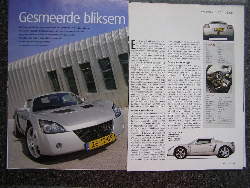 Opel Speedster / Turbo / VXR ? Eerst 20x autotest lezen, Boeken, Auto's | Folders en Tijdschriften, Gelezen, Opel, Ophalen