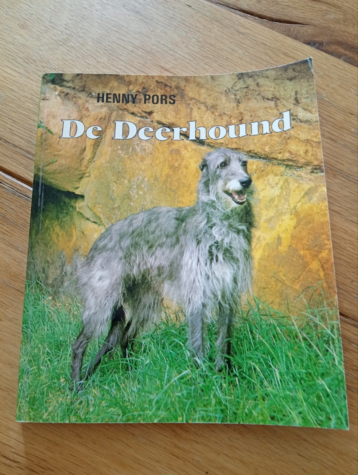 De Deerhound - Henny Pors (Boek over hondenras), Gelezen, Honden, Ophalen of Verzenden, Henny Pors