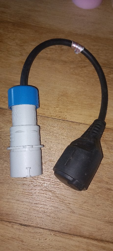 Kabels en omvormer voor camping, Ophalen of Verzenden, Zo goed als nieuw