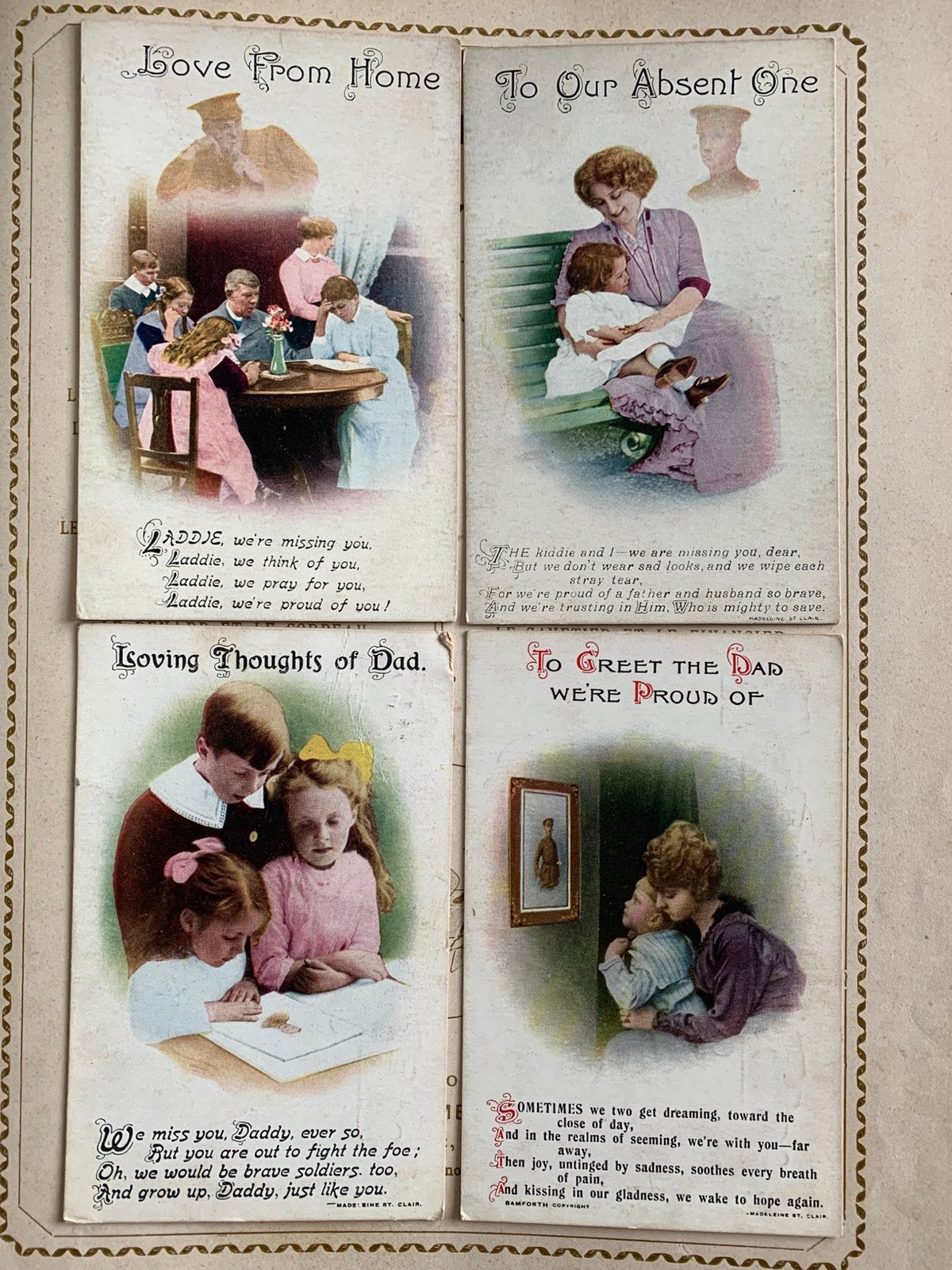WO1 - Patriot Series (HE), Verzamelen, Ophalen of Verzenden, Voor 1920, Ongelopen, Politiek en Historie