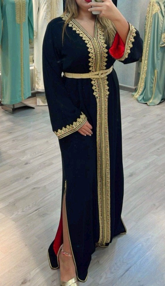 Mooi kaftan te koop, Kleding | Dames, Ophalen of Verzenden, Zo goed als nieuw, Rood, Overige typen