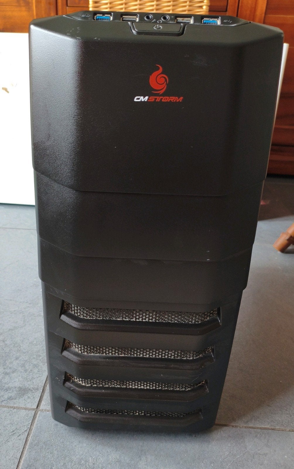 CM Storm PC Behuizing - Zwart, Computers en Software, Ophalen, Gebruikt
