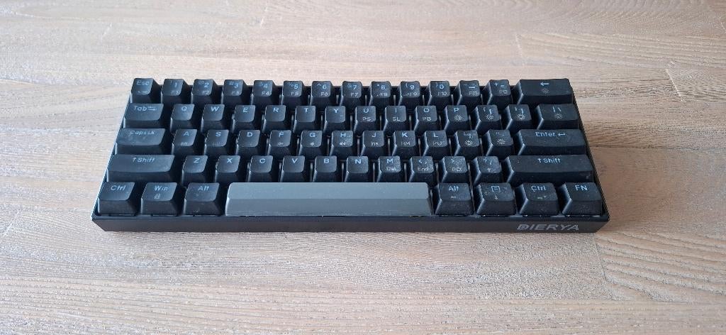 Gaming Toetsenbord - Dierya DK61E, Computers en Software, Toetsenborden, Ophalen, Gebruikt, Dierya, Gaming toetsenbord