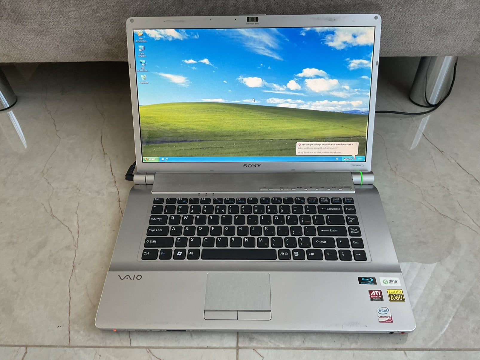 💥💥 Goedwerkende Sony Windows XP laptop 💥💥, HDD, Minder dan 2 Ghz, Ophalen of Verzenden, Zo goed als nieuw