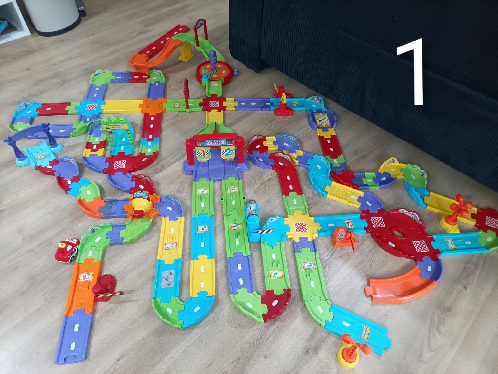 VTech Auto's en Dieren speelsets en voertuigen, Ophalen of Verzenden, Gebruikt