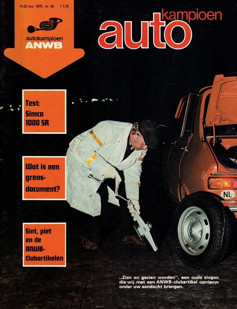 Autokampioen 1975 nr. 46 (o.a. Simca 1000 SR), Verzenden, Gelezen, Algemeen