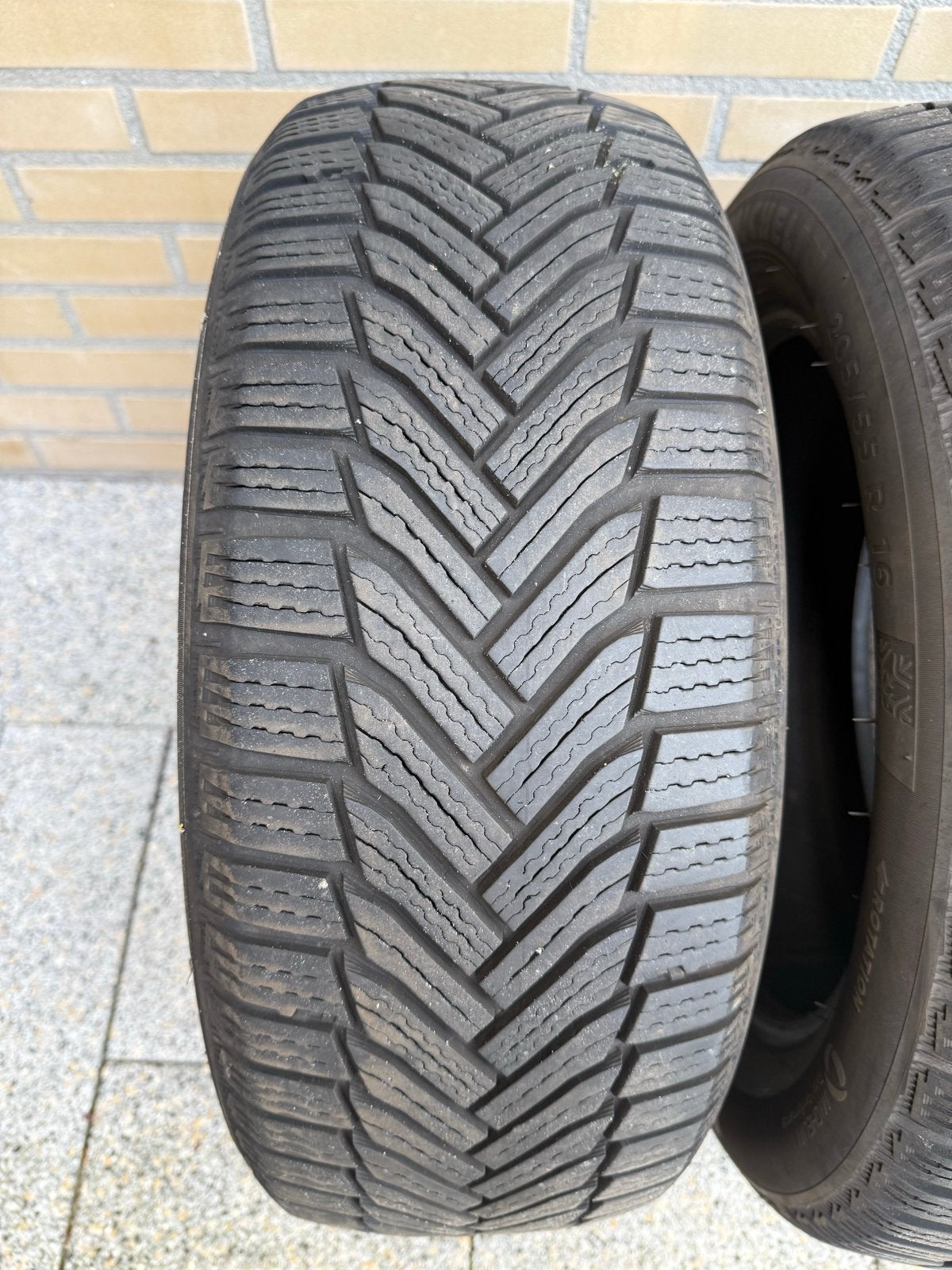 Michelin winterbanden met 5 mm profiel, Ophalen, Gebruikt, 16 inch, Band(en)