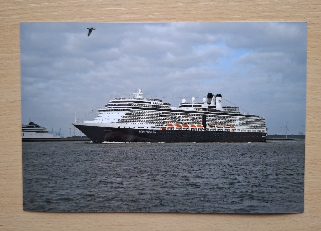 Foto's cruiseschip Eurodam 1e bezoek aan Rotterdam - 2008, Verzenden, 1980 tot heden, Foto, Nieuw
