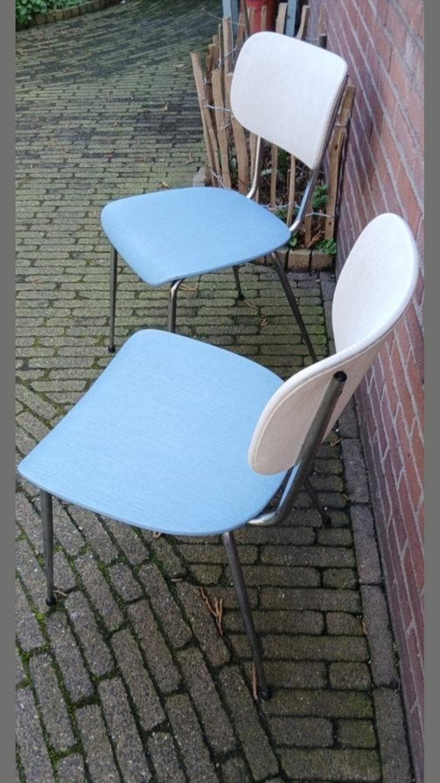 Set van 2 Vintage Rawi stoelen, Ophalen