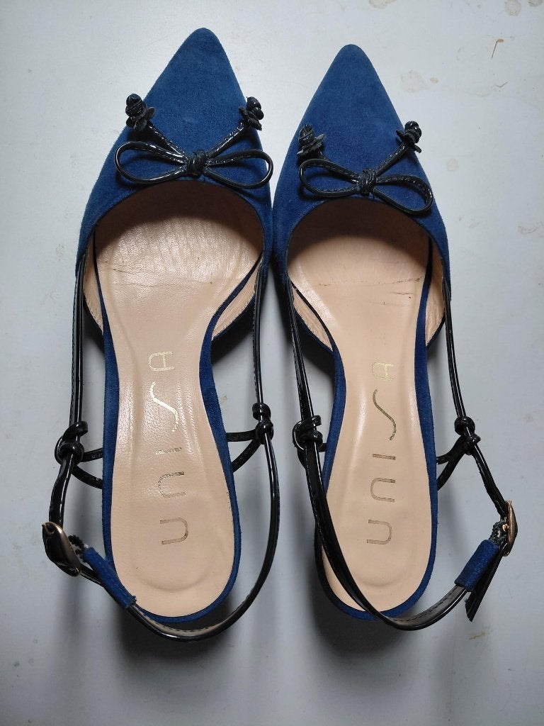 Maripé Italië schoenen, maat 38, zo goed als nieuw, Kleding | Dames, Schoenen, Schoenen met lage hakken, Blauw, Ophalen of Verzenden