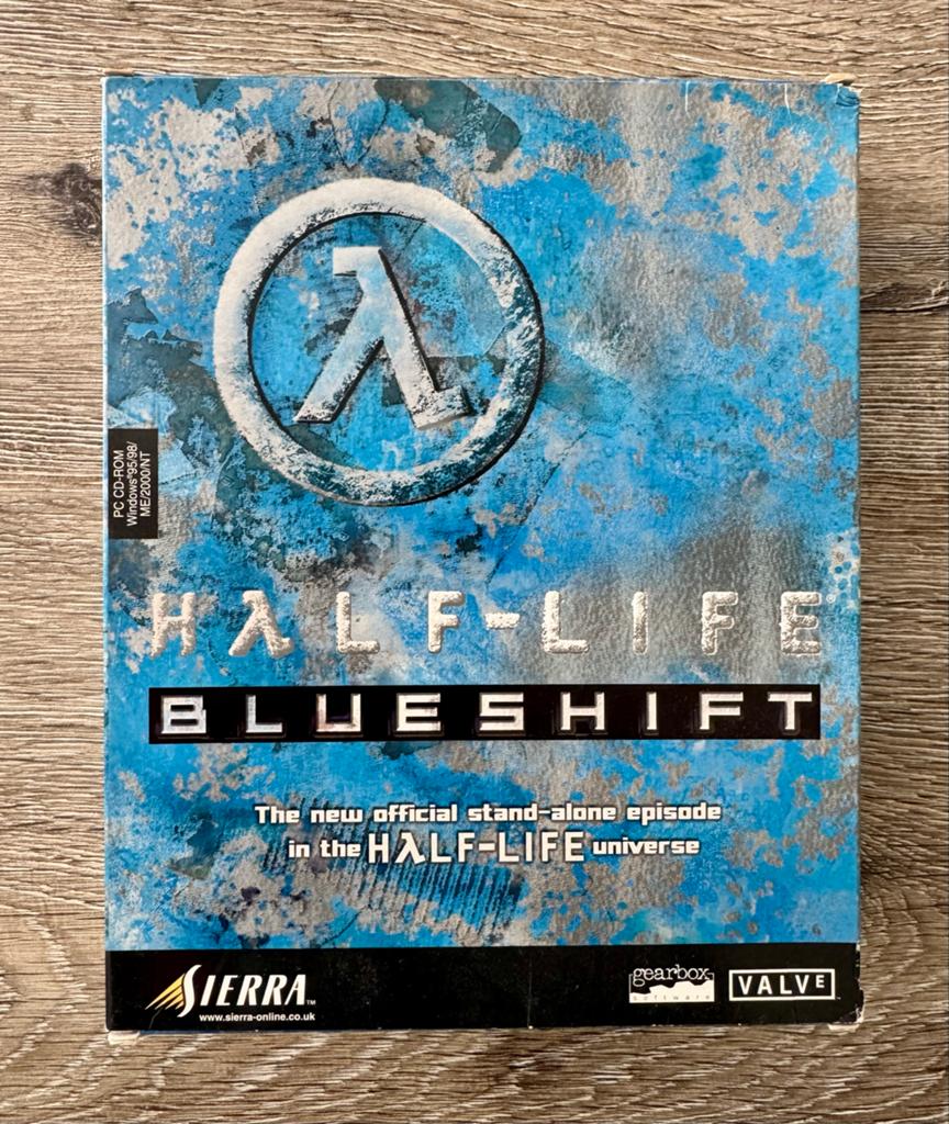 Half-Life Blue Shift - Big Box PC Game - Retro Gaming, Gebruikt, Shooter, 1 speler, Ophalen of Verzenden