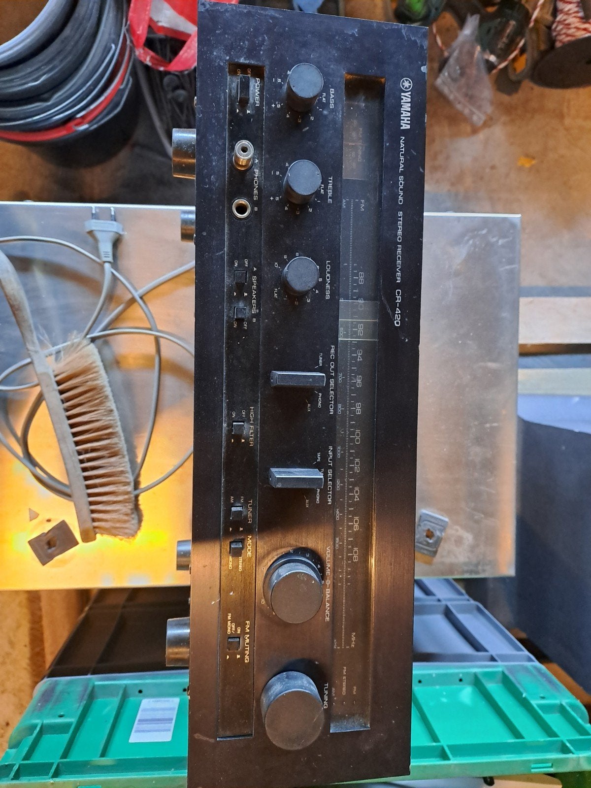 Yamaha natural sound receiver cr-420, Audio, Tv en Foto, Versterkers en Receivers, Ophalen of Verzenden, Yamaha