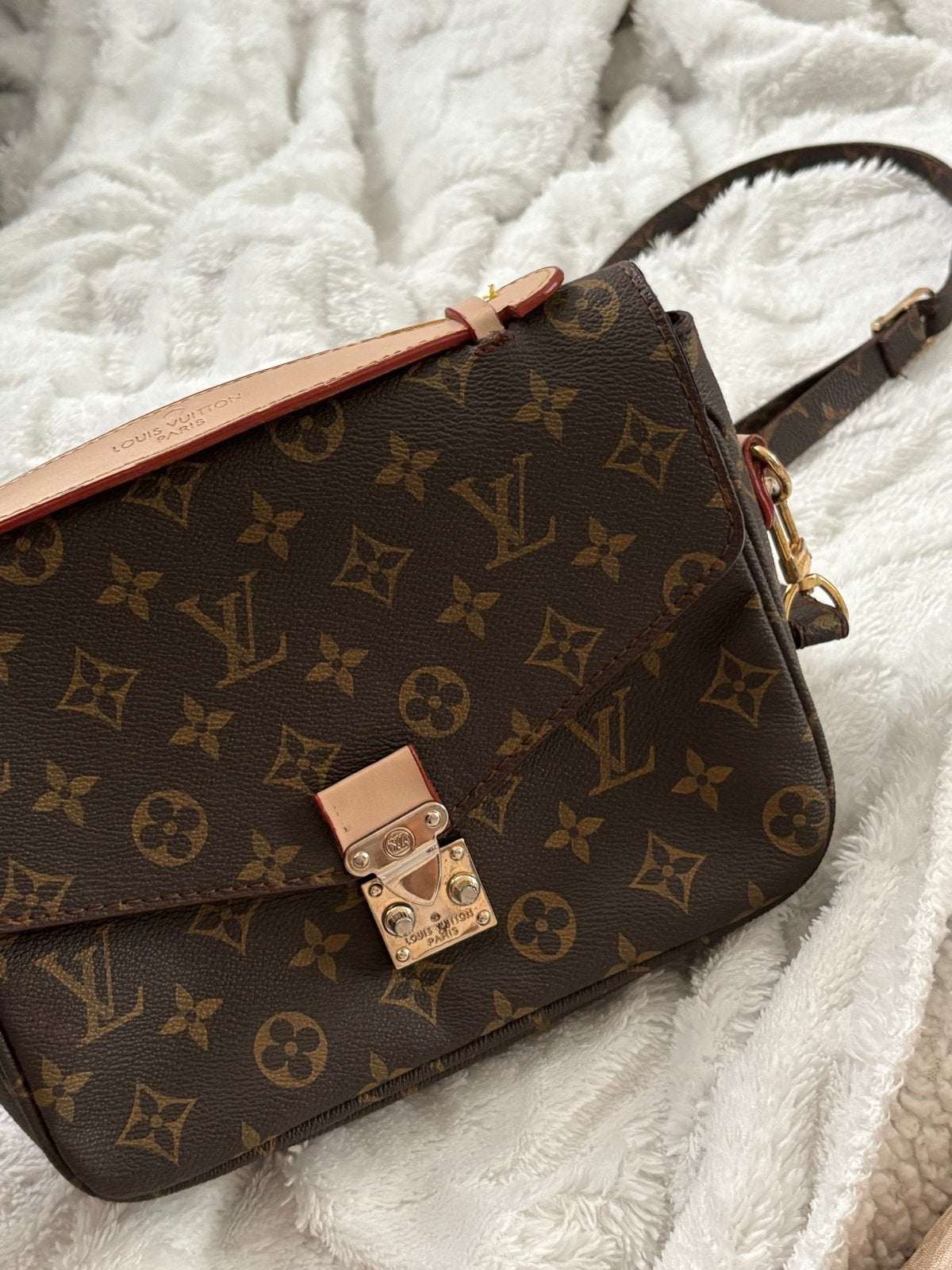 Louis Vuitton Handtas - Monogram Canvas, Ophalen of Verzenden, Gebruikt, Bruin, Handtas