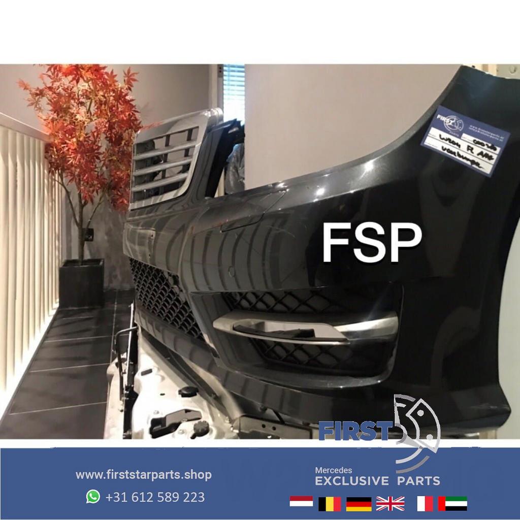 W204 C204 Mercedes C Klasse FACELIFT AMG VOORBUMPER COMPLEET, Gebruikt, -, Voor, Ophalen of Verzenden