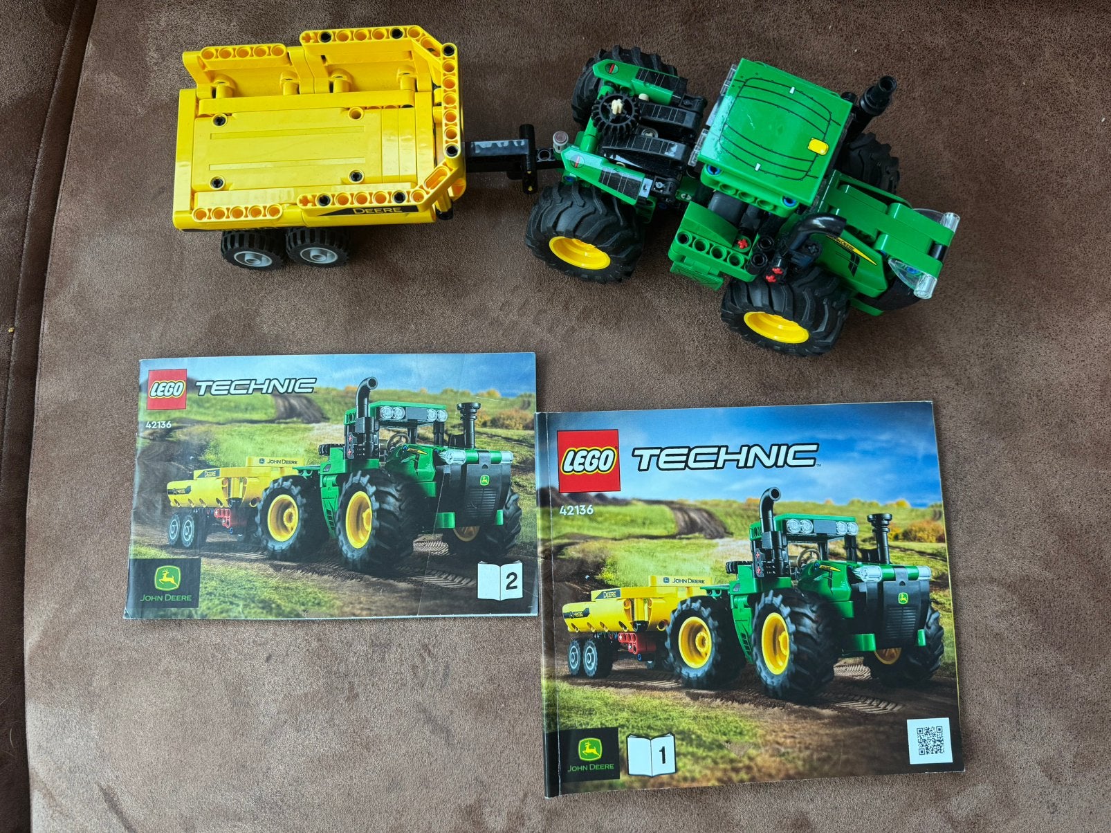 LEGO Technic 42136 John Deere, Gebruikt, Lego, Ophalen of Verzenden, Complete set