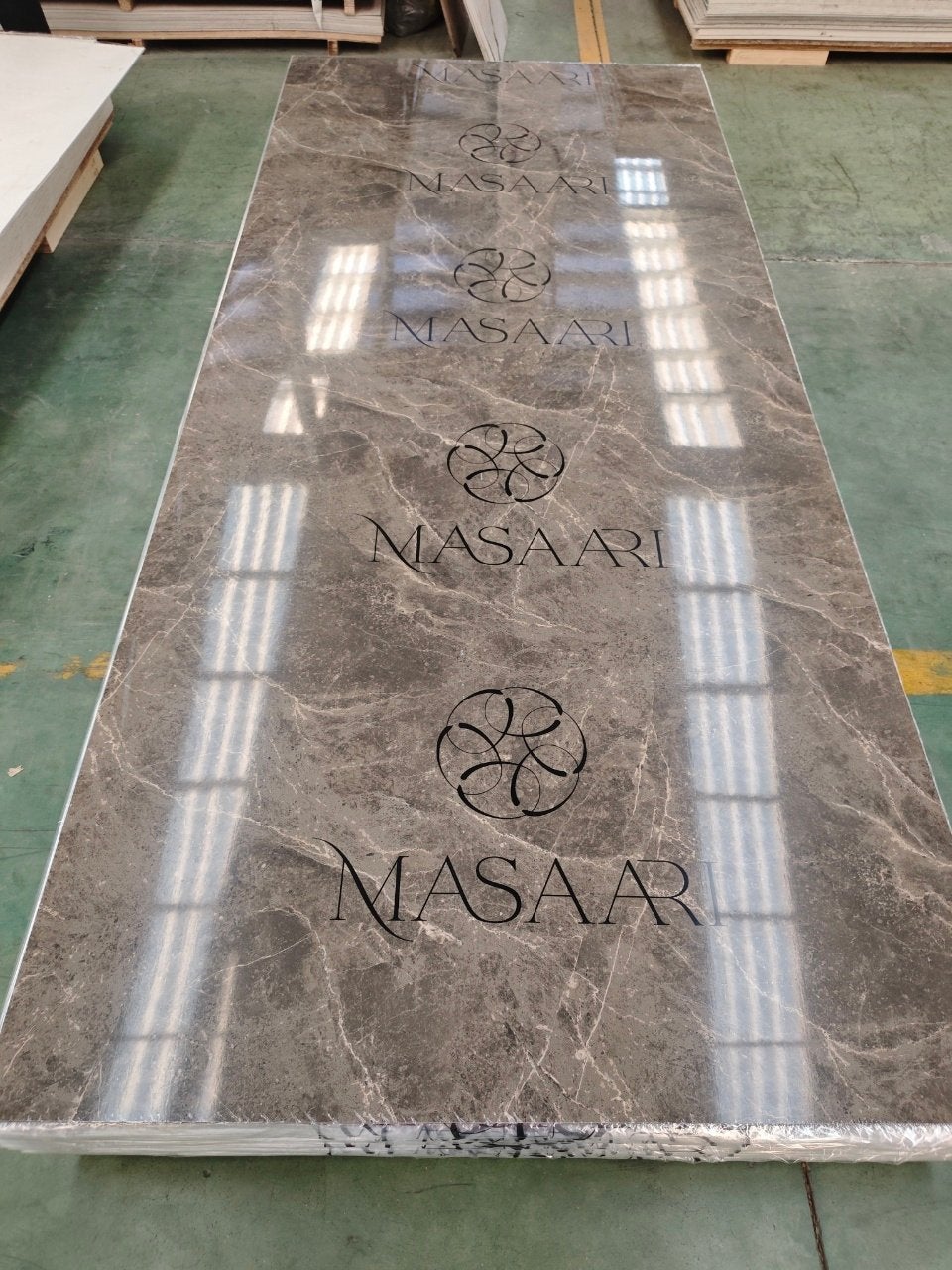 PVC marmer platen 280 x 122 cm, Nieuw, Ophalen of Verzenden, 200 cm of meer, Minder dan 100 cm