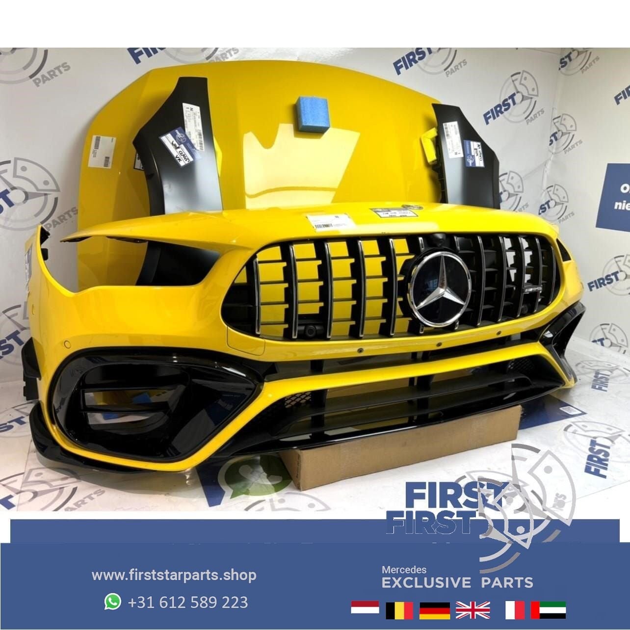 2023 W118 C118 X118 CLA45S CLA45 VOORKOP AMG AERO PERFORMANC, Gebruikt, -, Voor, Ophalen of Verzenden