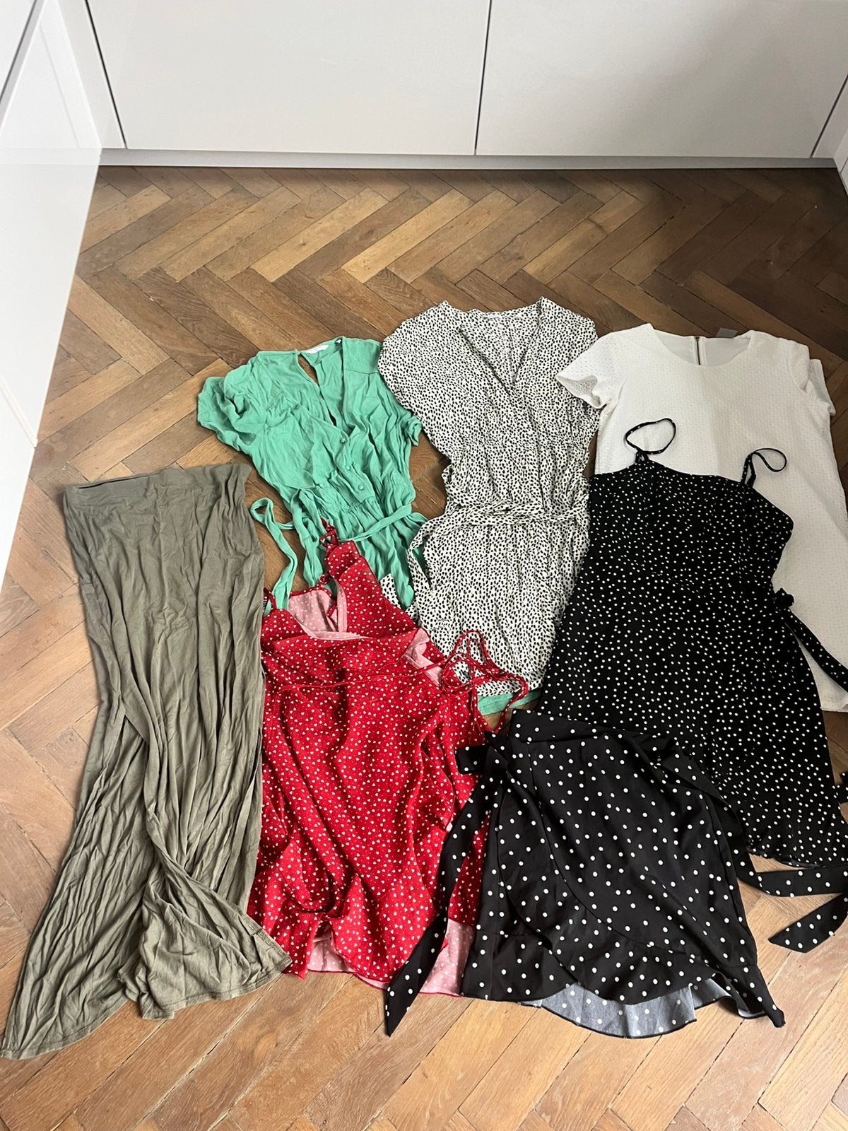Jurk rok M overslag ruffle vera moda melting Stockhol blouse, Ophalen of Verzenden, Zo goed als nieuw, Maat 38/40 (M)