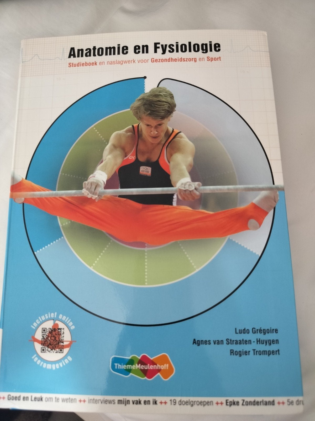 Anatomie en Fysiologie - Studieboek Gezondheidszorg & Sport, Boeken, Nieuw, Ludo Grégoire, Agnes van Straaten-Huygen, Rogier Trompert