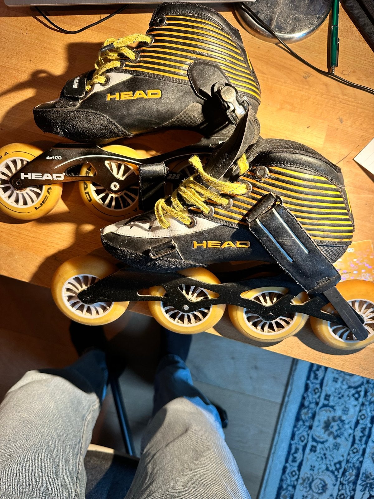 Head Skeelers Maat 41 - Zo goed als nieuw, Ophalen of Verzenden, Zo goed als nieuw, Inline skates 4 wielen, Overige merken